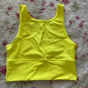 Lululemon reversible crop top, 8